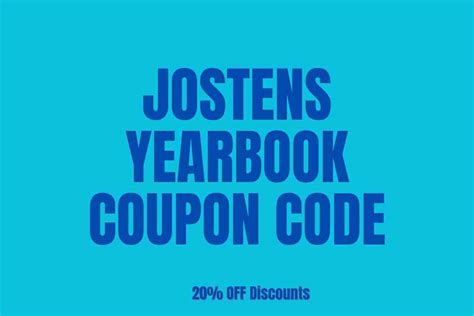 jostens coupon code yearbook 2024|College Promo Terms and Conditions